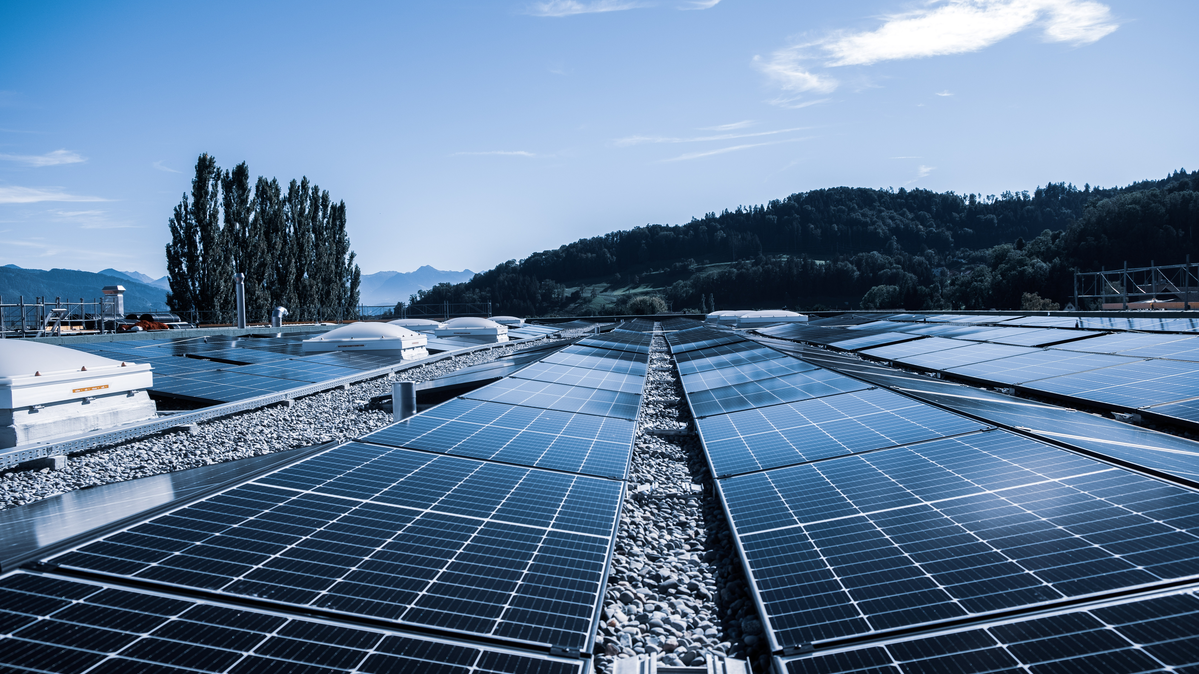  several initiatives of oertli for sustainability as solar panels