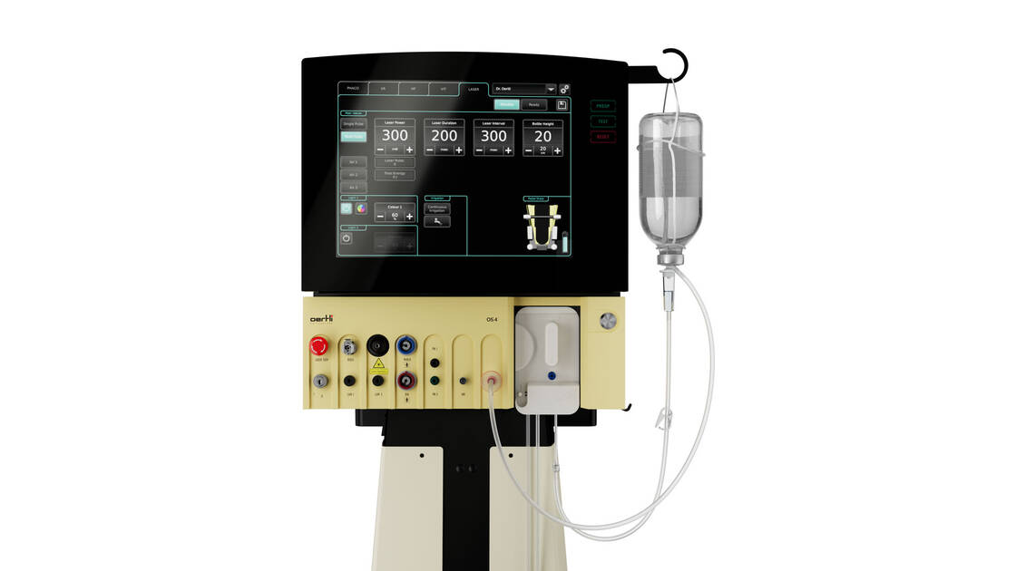 Front of the OS 4 with the Infusion System